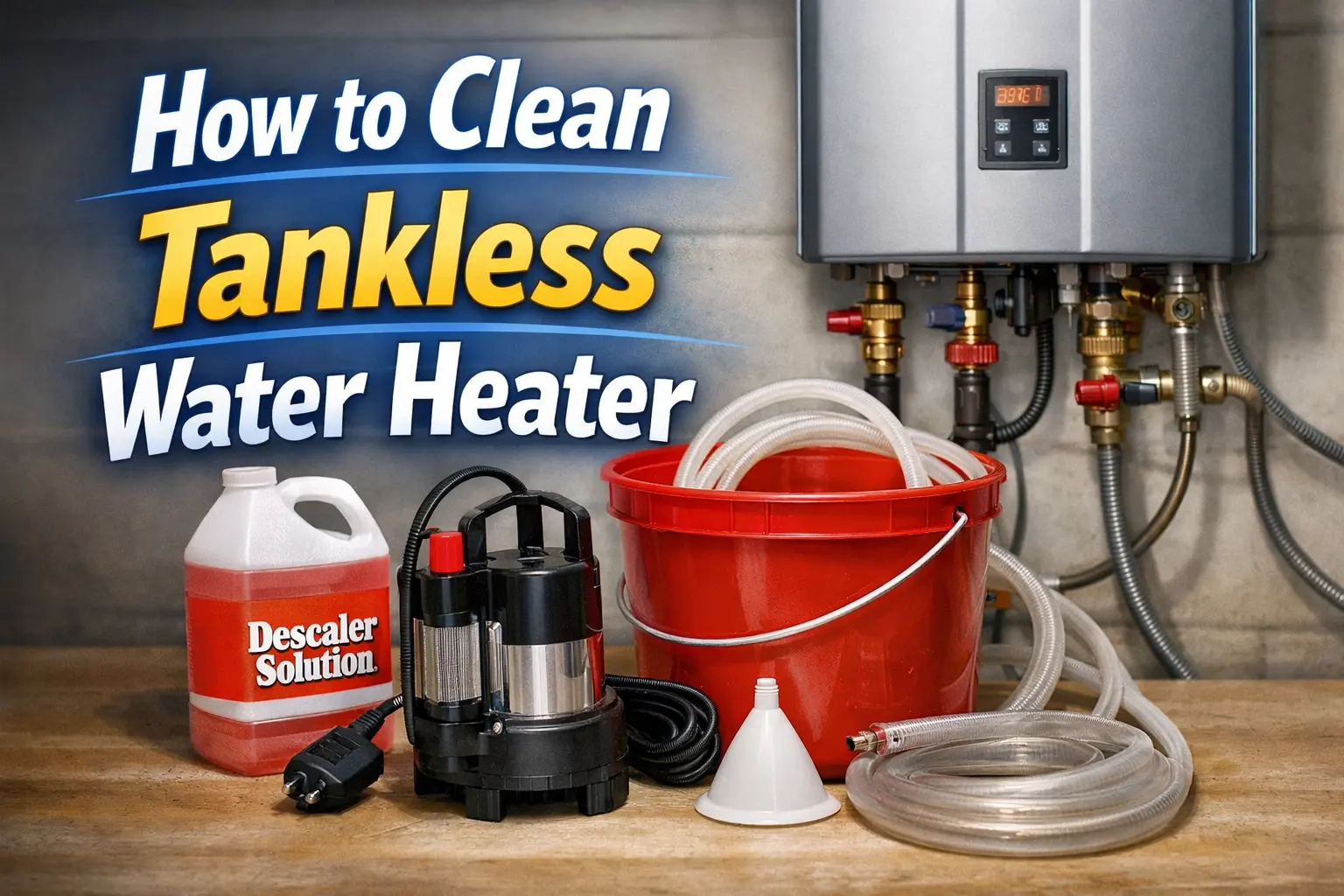 How to Clean Tankless Water Heater