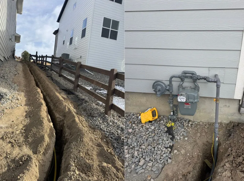 Gas-Line Up Installation