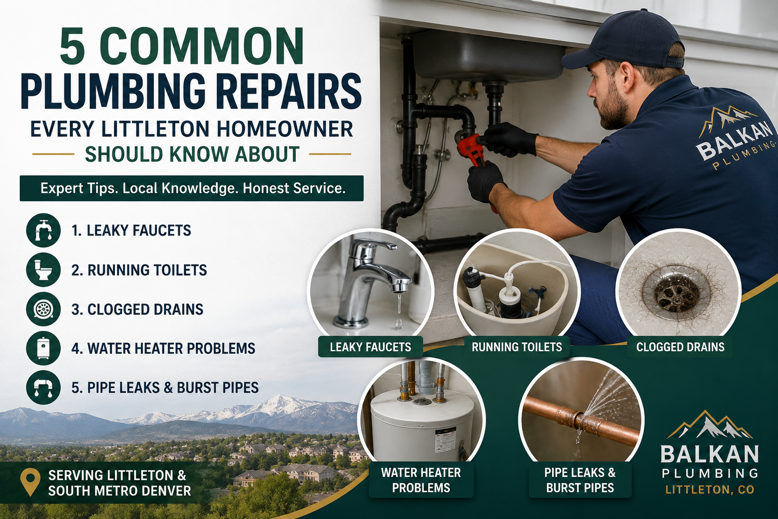 plumber in Littleton, CO